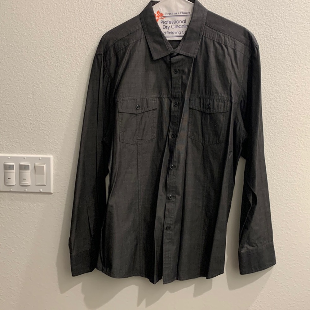 INC Mens long sleeve Button Down